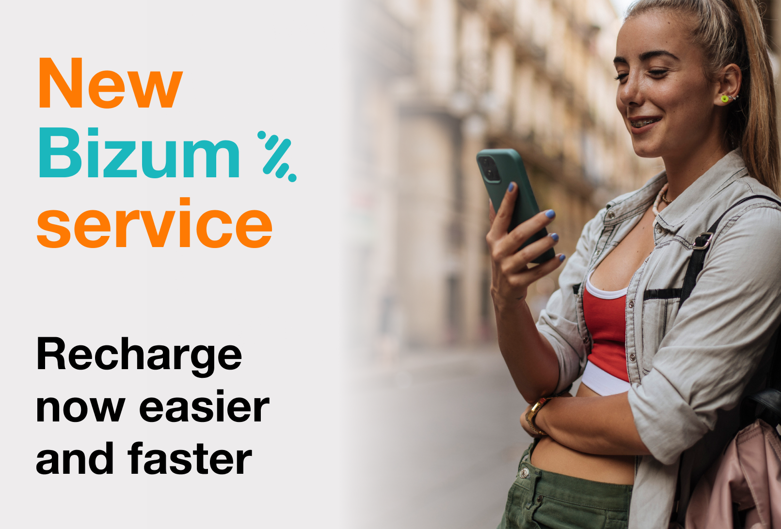 Top up now easier and faster