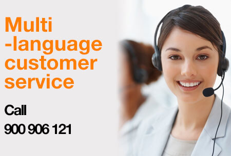 Multi-language customer service